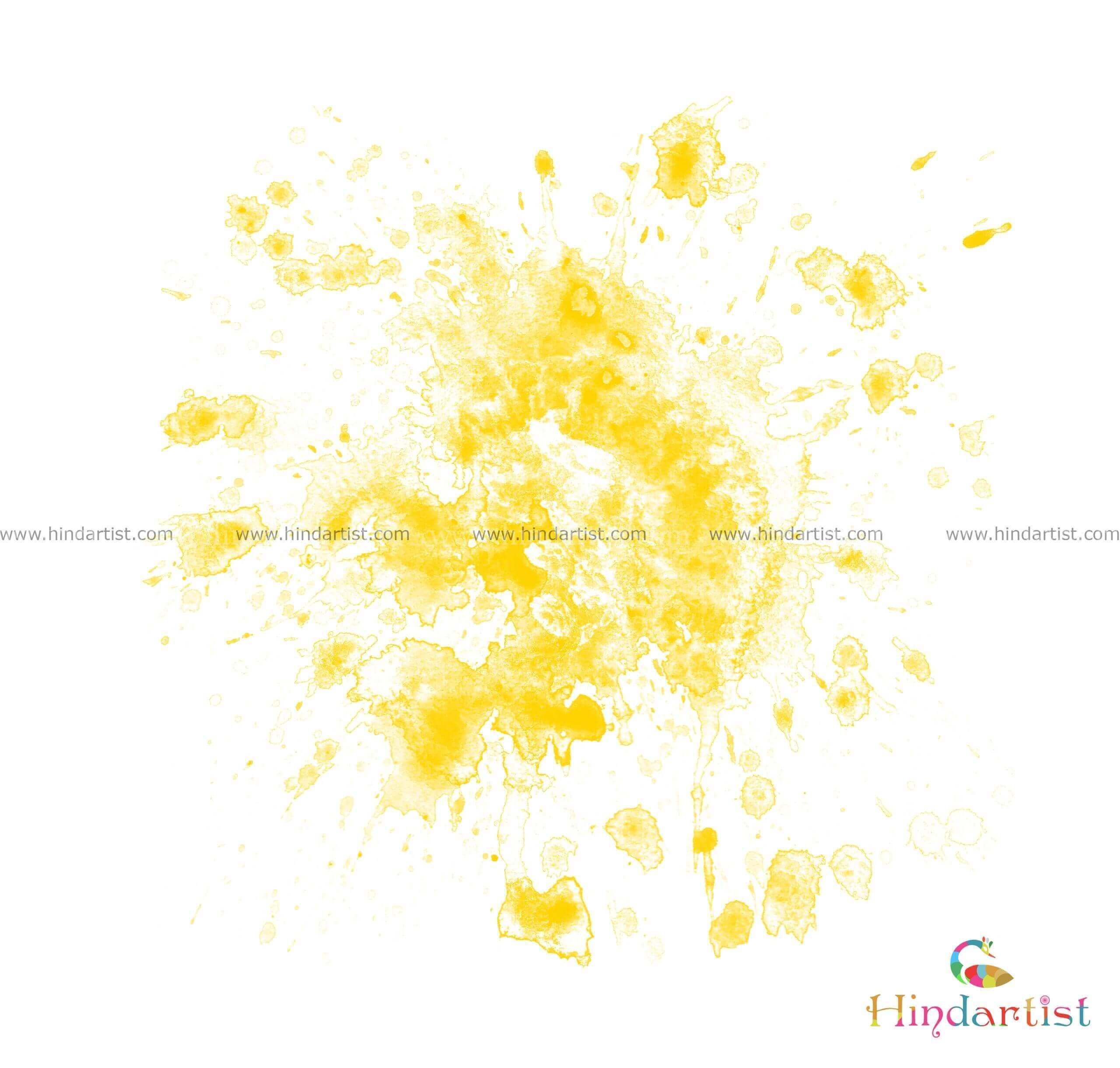 You are currently viewing Holi 2022 yellow water color free download