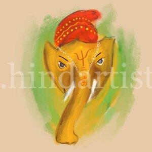 Read more about the article Ganesh JI Digital Painting