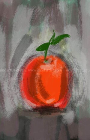 Apple Painting