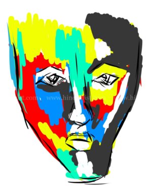 Color Face art