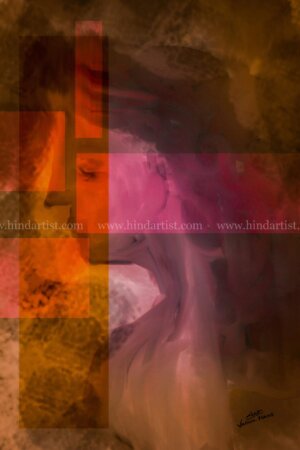 abstract painting girls color