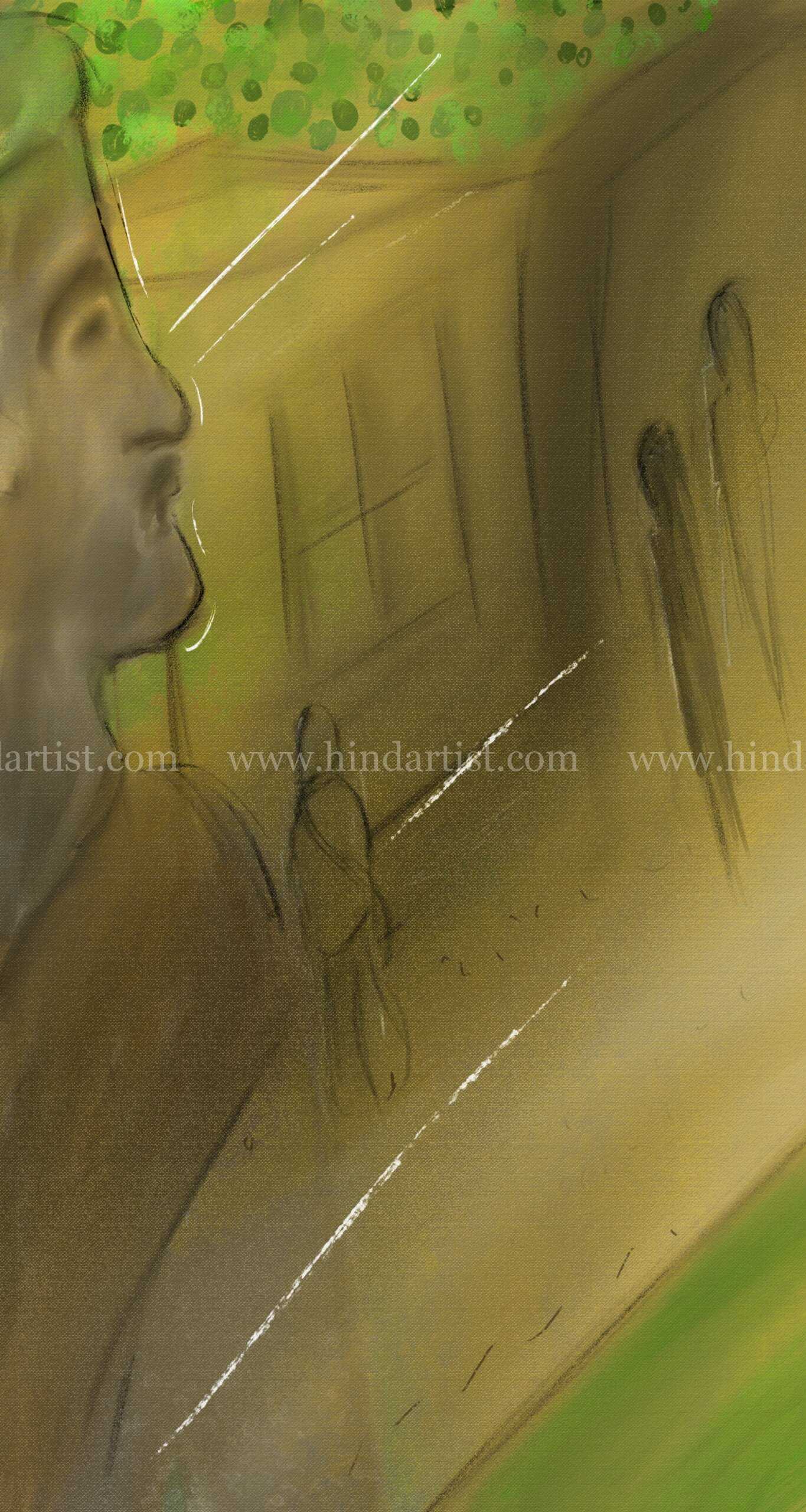 3 painting concept art creations for men - Image 3