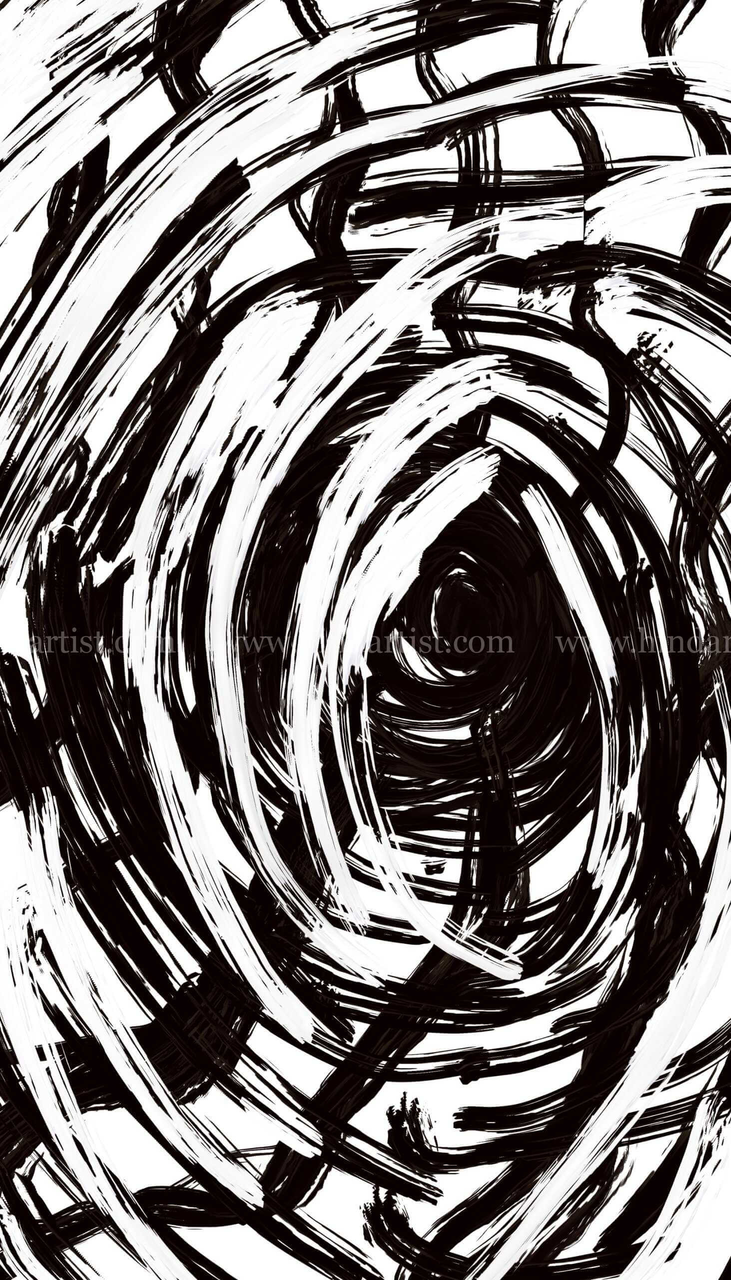 Painting Black and white home decor