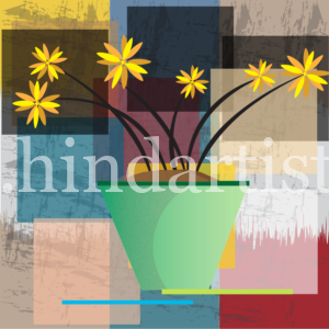 Flower Modern Art (Offer)