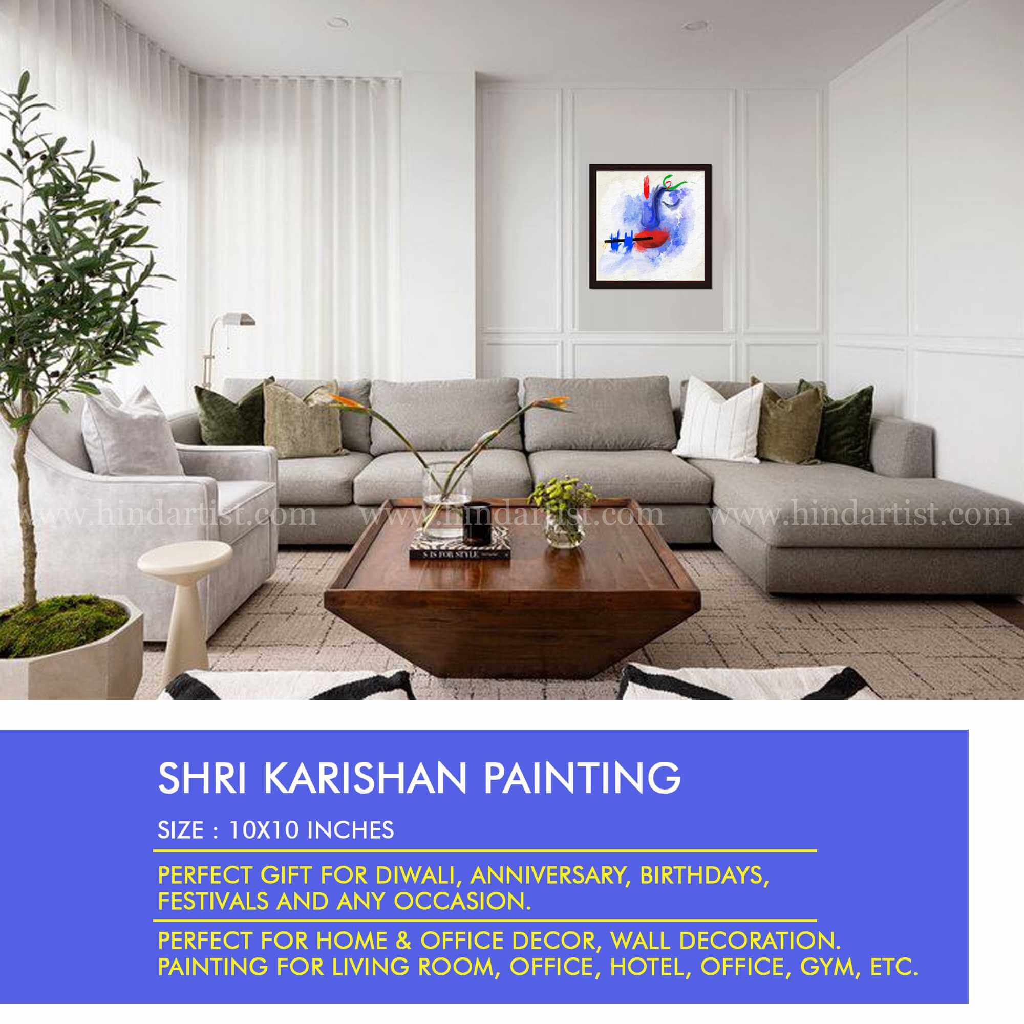 Shri Krishan painting - Image 4