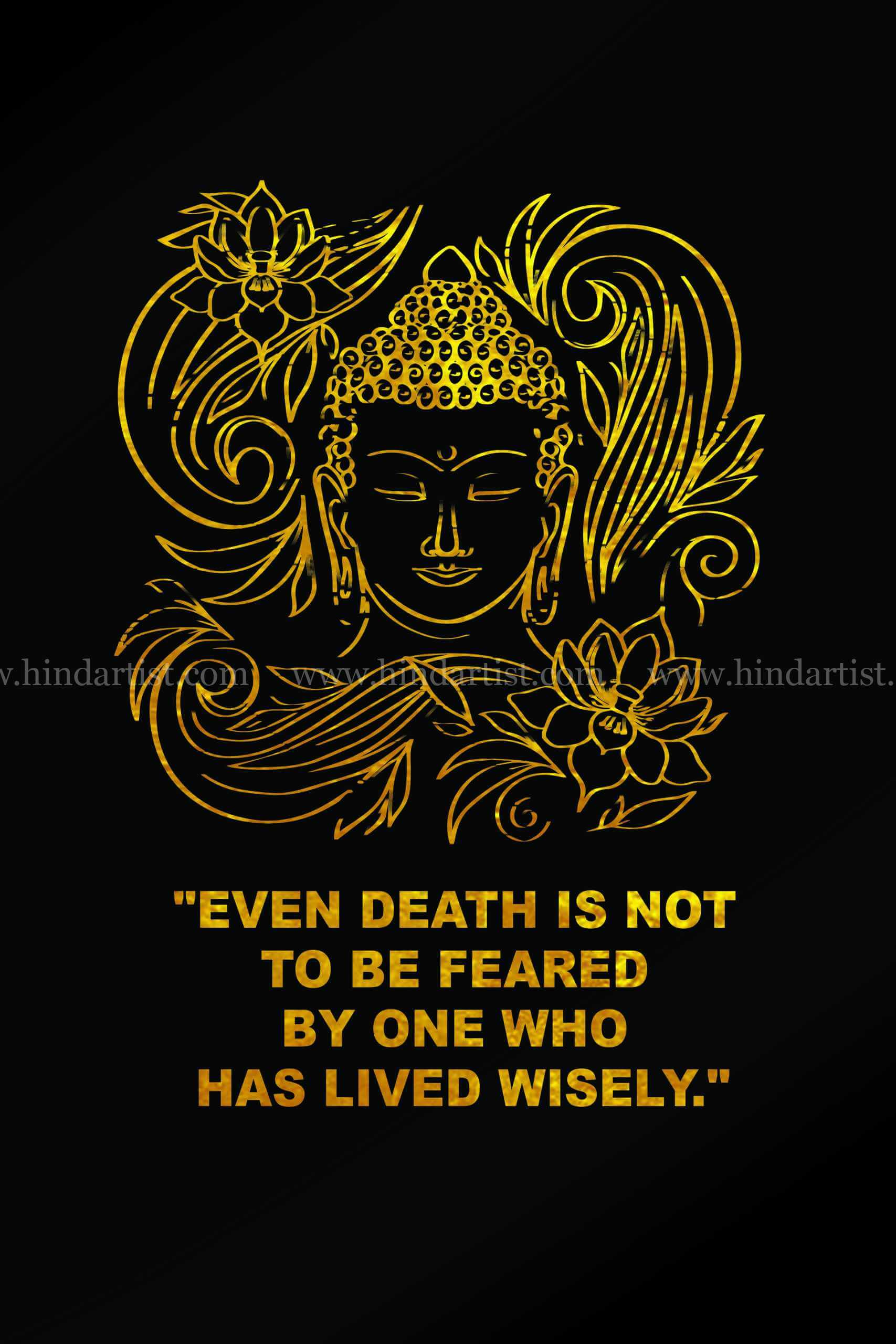 Buddha face meditation