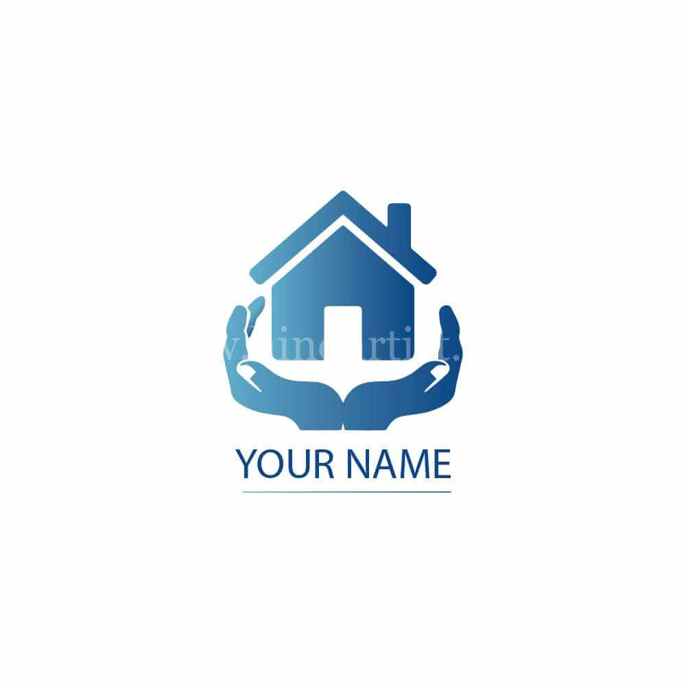 Real Estate Logo, visiting card, Letter Head combo mockup offer