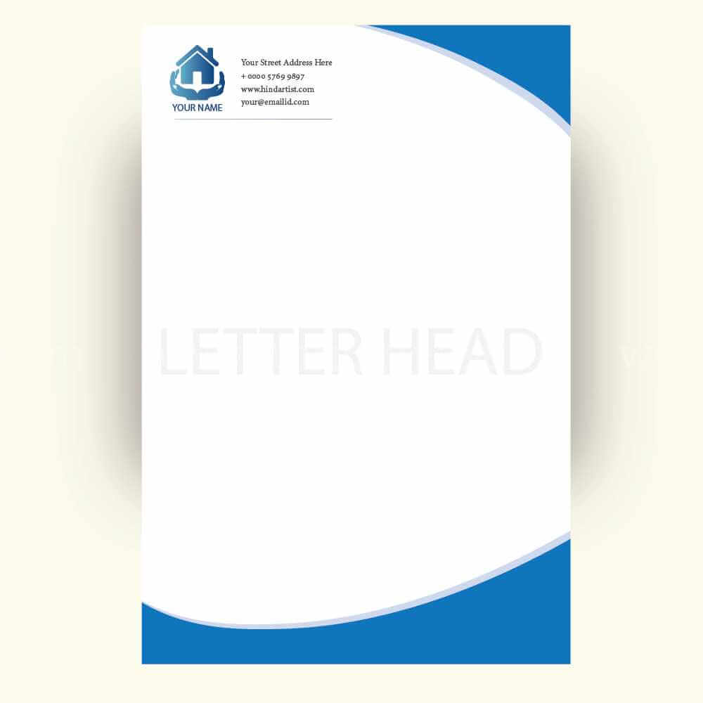 Real Estate Logo, visiting card, Letter Head combo mockup offer - Image 3