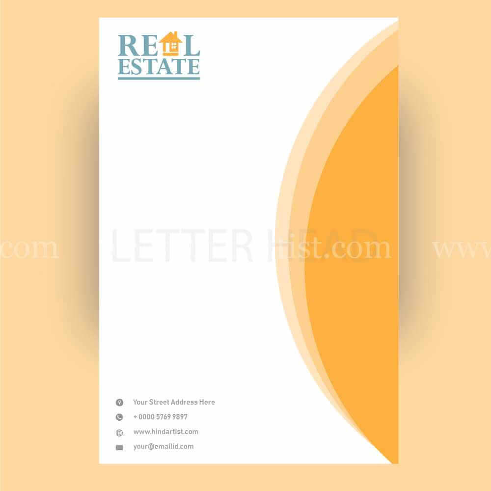 Real Estate Logo, visiting card, Letter Head combo mockup offer - Image 3