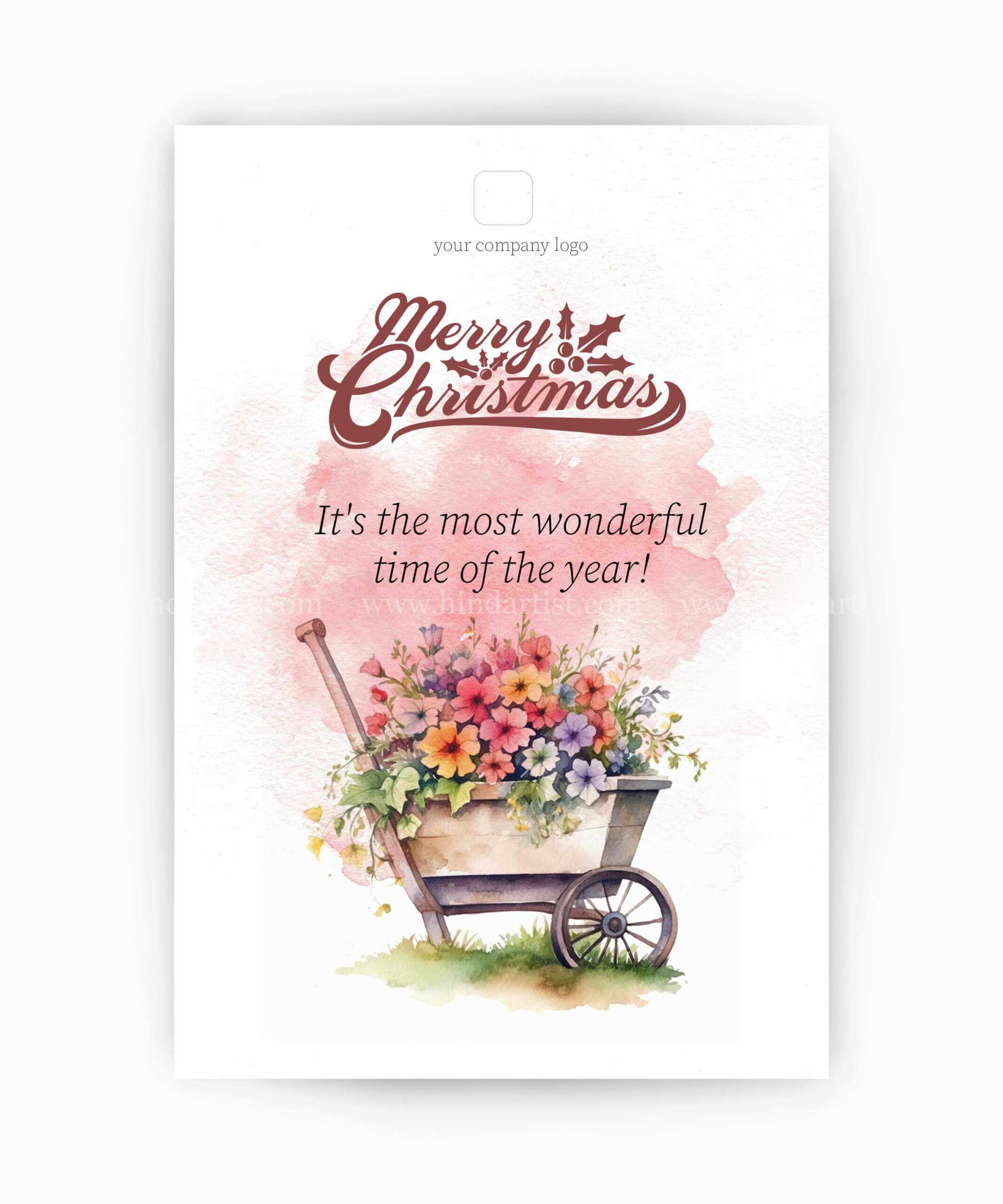 festive christmas template (Mockup)