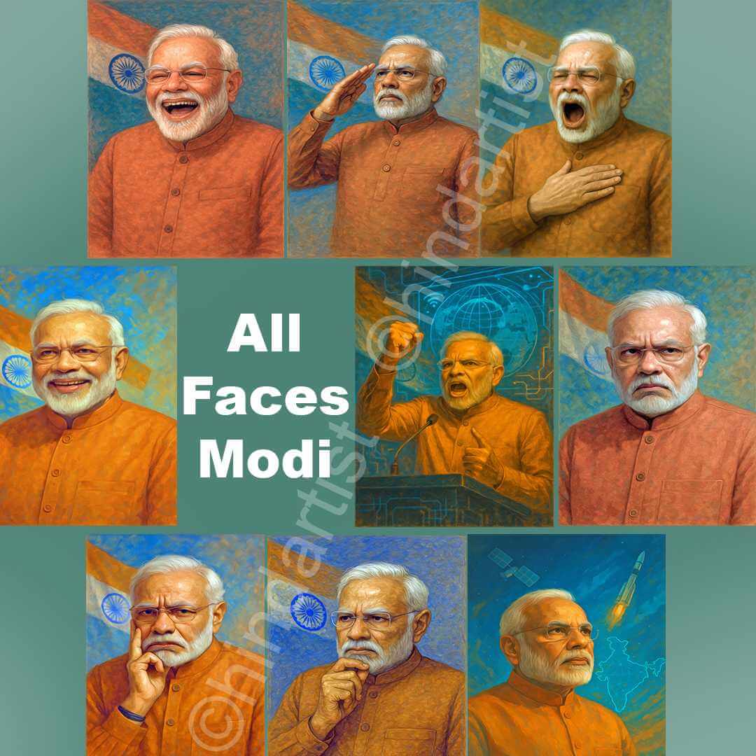 You are currently viewing Narendra modi All face