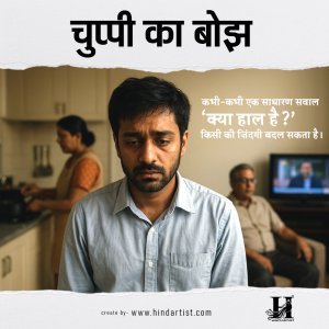 Read more about the article चुप्पी का बोझ