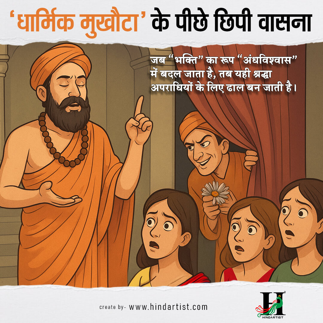 You are currently viewing ‘धार्मिक मुखौटा’ के पीछे छिपी वासना
