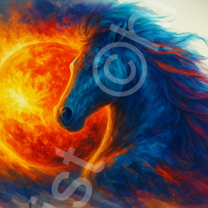 Read more about the article Horse with Sun