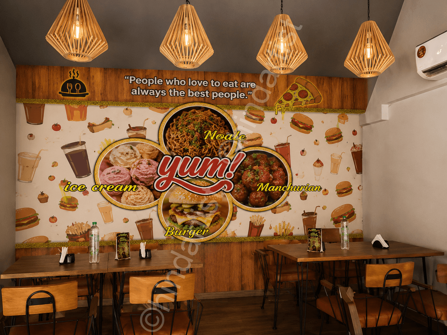 Food : Creative Food Wallpaper for Restaurants & Cafes - Image 2